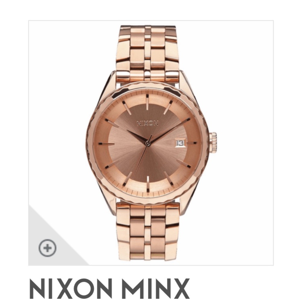 NIB Nixon Rose Gold Watch
